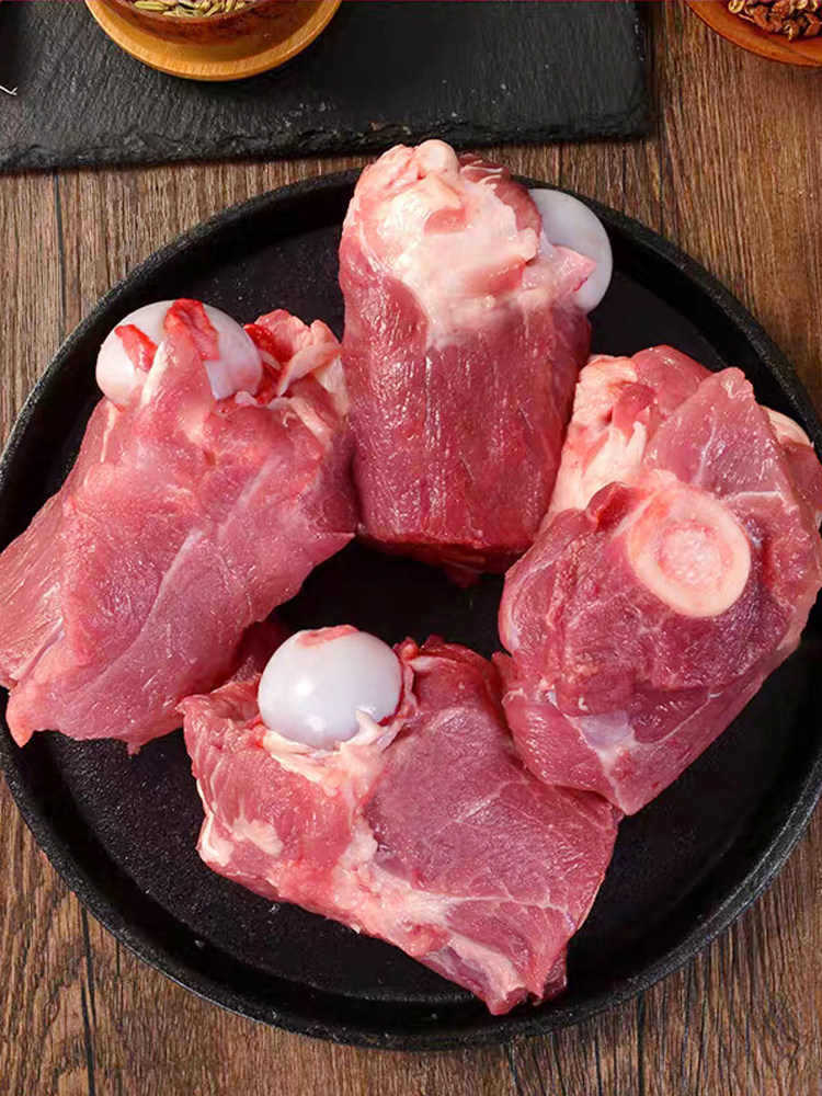 新鲜冷冻猪棒肉猪筒骨腿骨4斤骨头顺丰包邮生猪肉