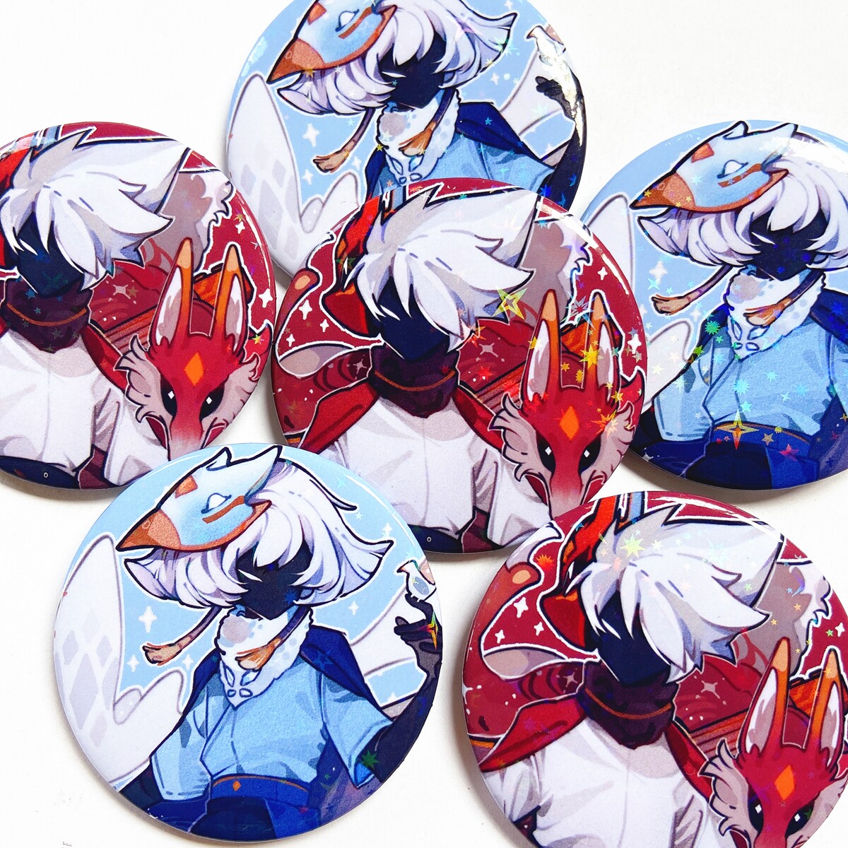 粗眉眉毛sky光遇周边卡卡西平菇手办立牌玩具动漫挂件