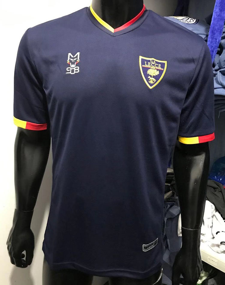 18-19赛季意甲莱切lecce足球队主客场球衣球服套装足球服