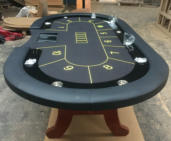 德州扑克工厂直销经典德扑桌黑色跑道扑克牌牌桌筹码