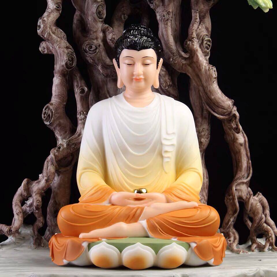 汉白玉菩提菩提树树下释迦牟尼佛像成道如来如来佛佛祖人造大理石
