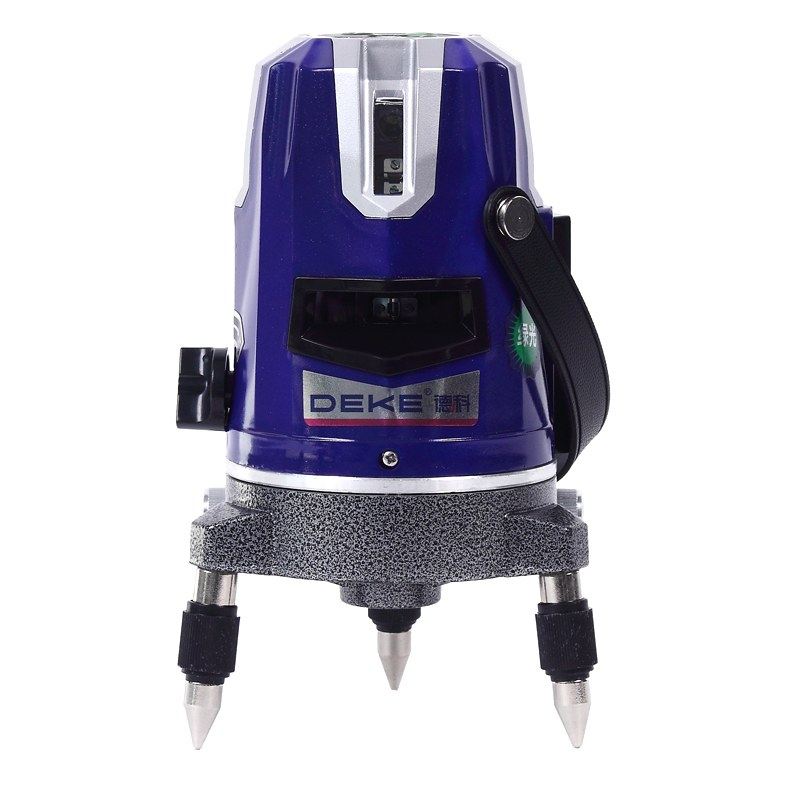 水平仪德科风云绿光五线激光投线强光高精度锂电池水平仪