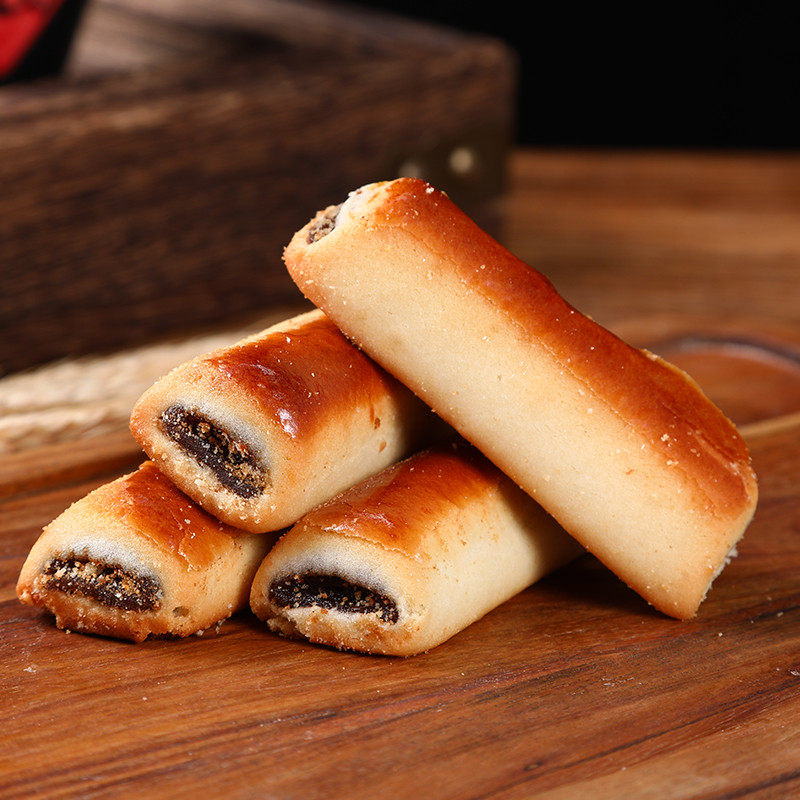 天津小吃点心红枣栗子糕点芳香老式枣泥手工传统糕点