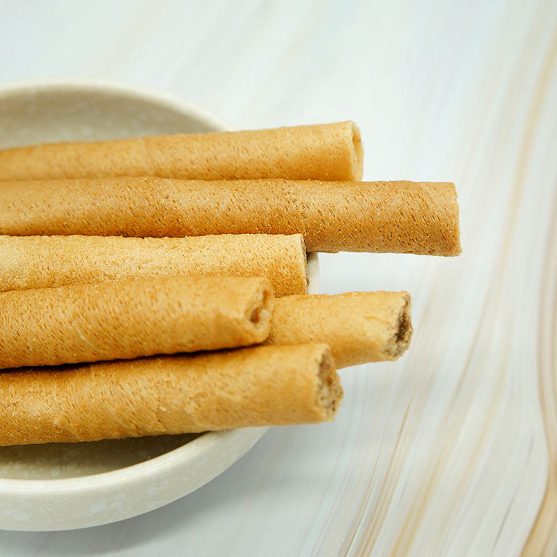 真巧 注芯巧克力鸡蛋卷休闲零食香酥可口早餐饼干糕点多口味选择_蛋卷