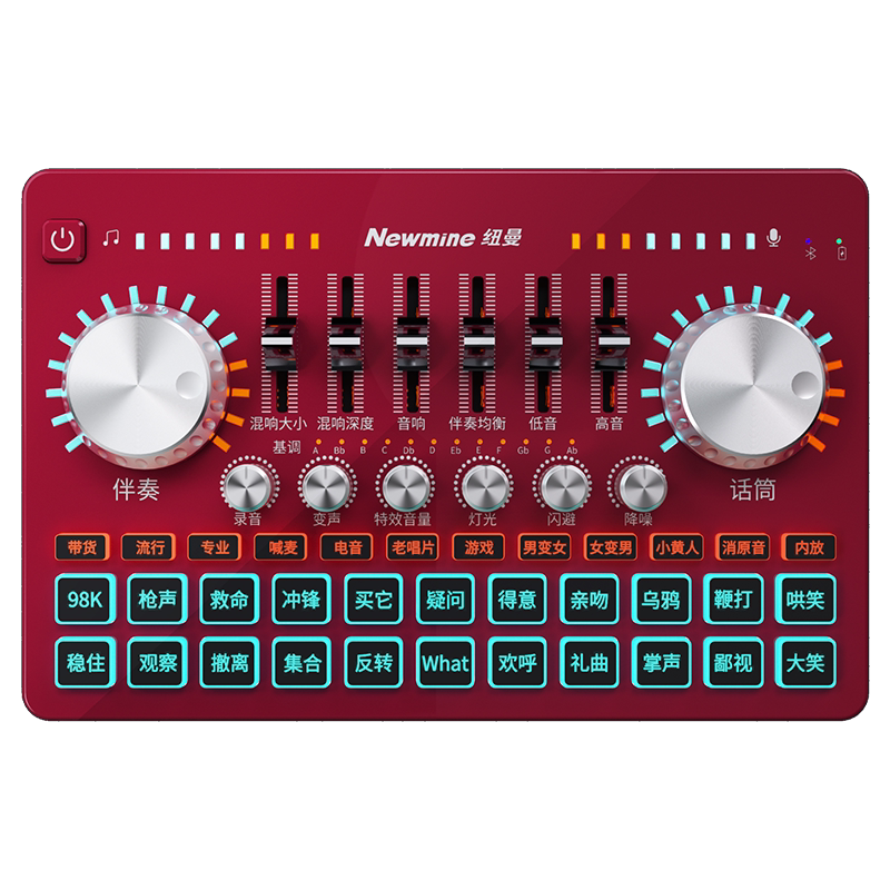 直播纽曼特效游戏抖音快手适用于平台外置声卡