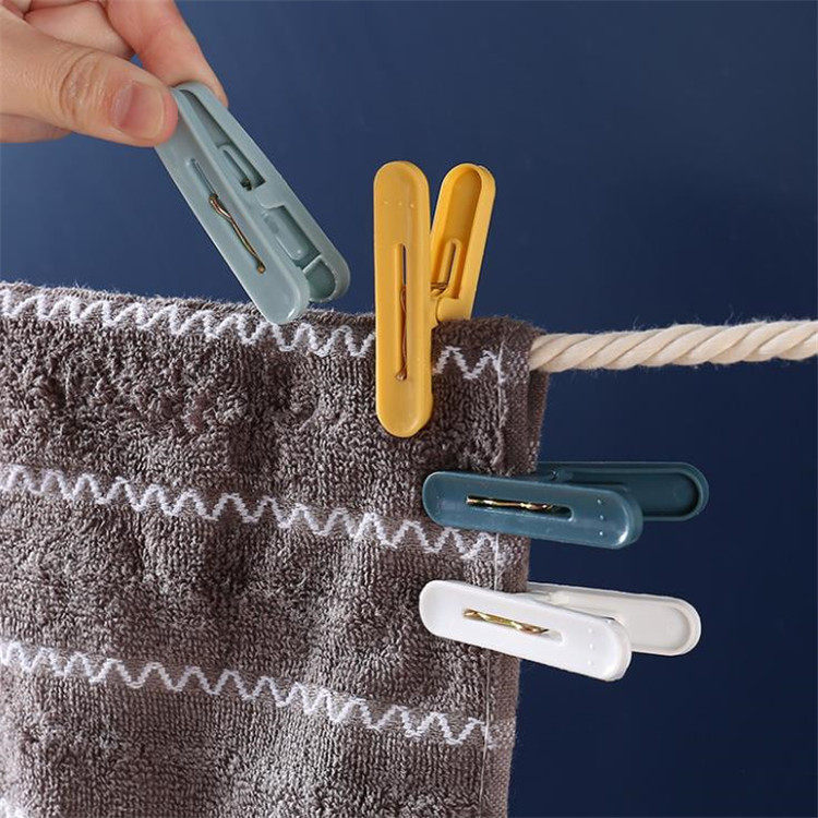 夹子50个家用夹衣衣服内衣袜子衣架防风固定夹子