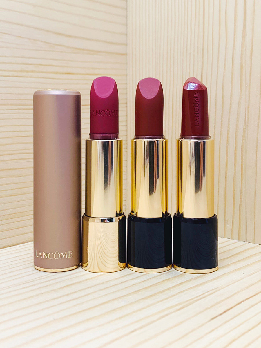 兰蔻新品菁纯柔雾哑光唇膏口红粉金管169 196 274 525 888 278