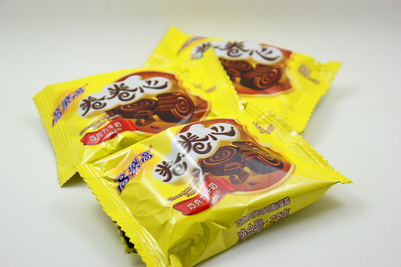 蛋糕高乐高卷卷卷心25g巧克力草莓夹心办公室点心传统中式糕点