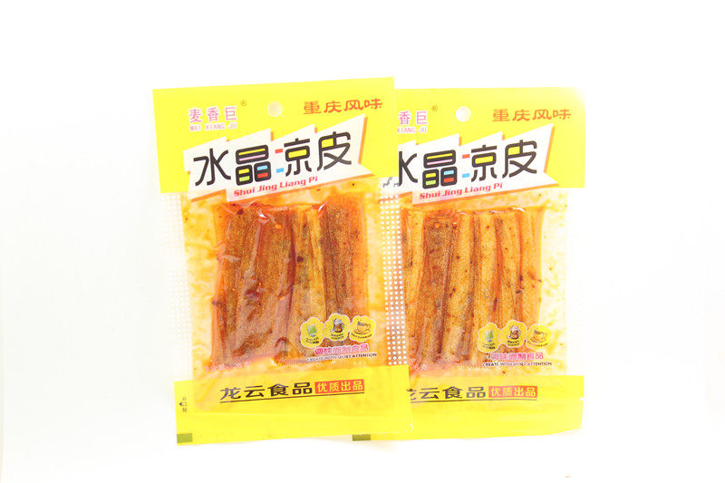 水晶凉皮小四川重庆风味辣条30g 休闲零食 经典辣条 食用面筋辣货