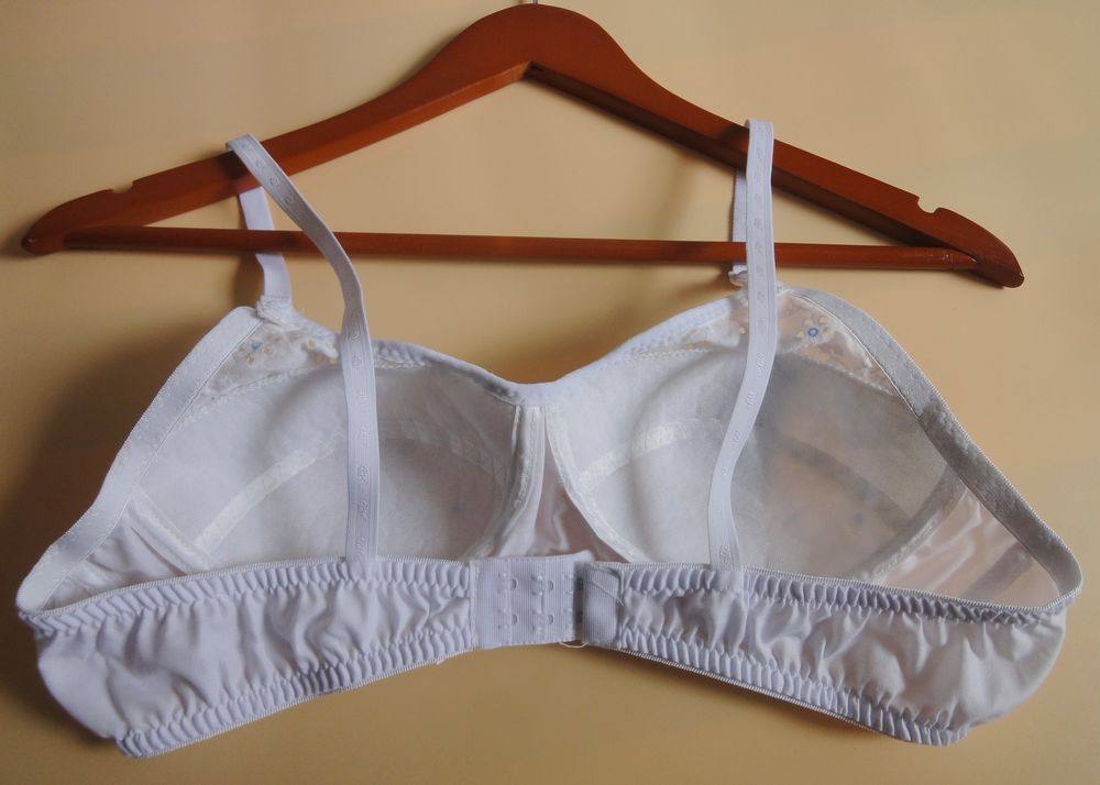 文胸中老年妈妈棉布内衣老太印花布罩杯文胸