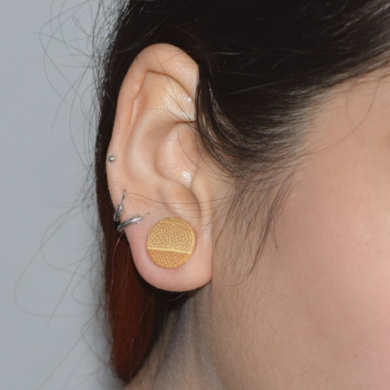 经典原色天然天然竹竹子耳扩耳洞扩耳防臭欧美耳钉