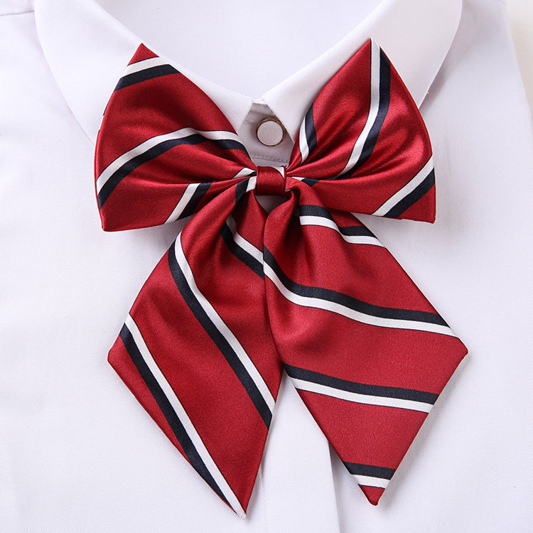 空姐西装正装铁路服装装饰女领领结职业领花领结