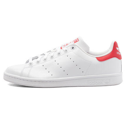 adidas三叶草stansmith红尾史密斯情侣男女运动板鞋板鞋