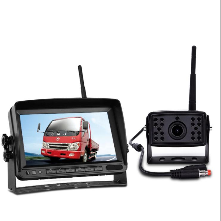 无线监控7寸100米吊车摄像头货车数字信号录像其它汽车电子用品