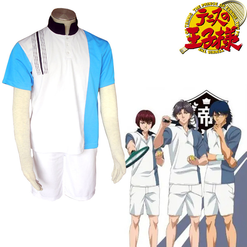 网球王子冰帝学园夏季球服动漫cosplay男服定制cosplay男装