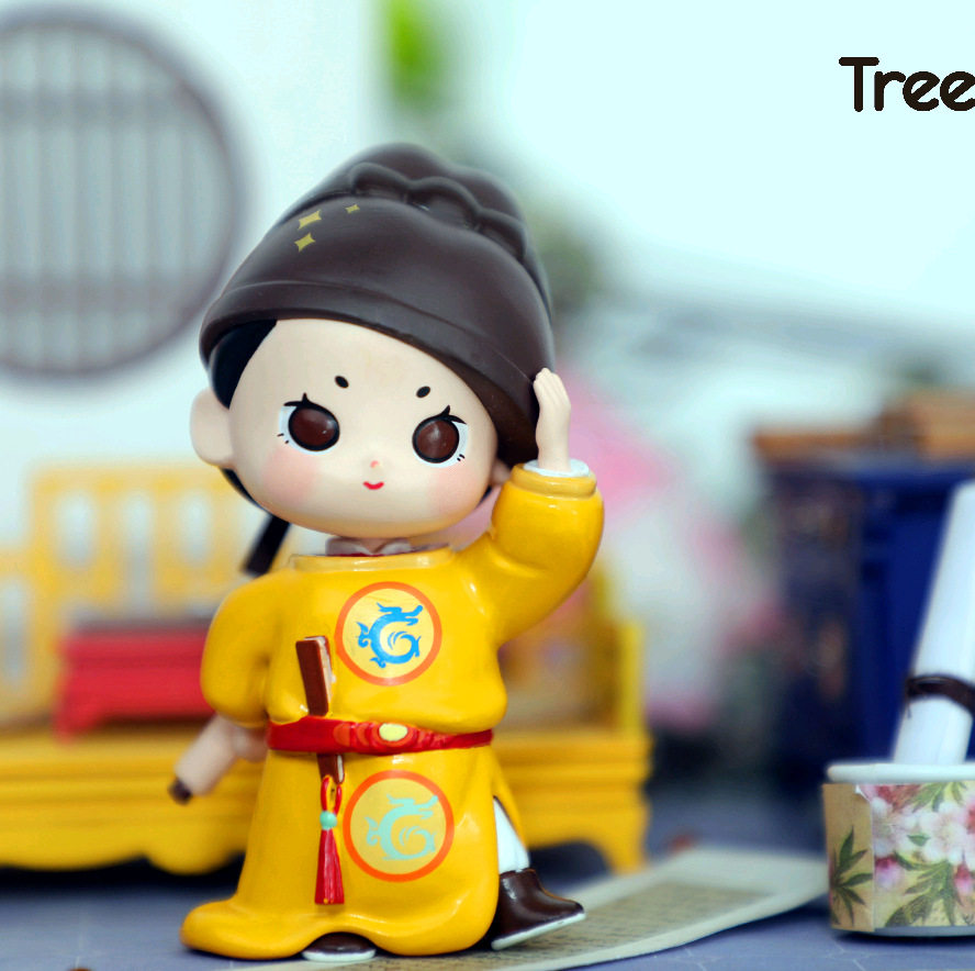 可指指定正版灿若繁星遇见长安盲盒古风可爱杨贵妃潮玩盲盒