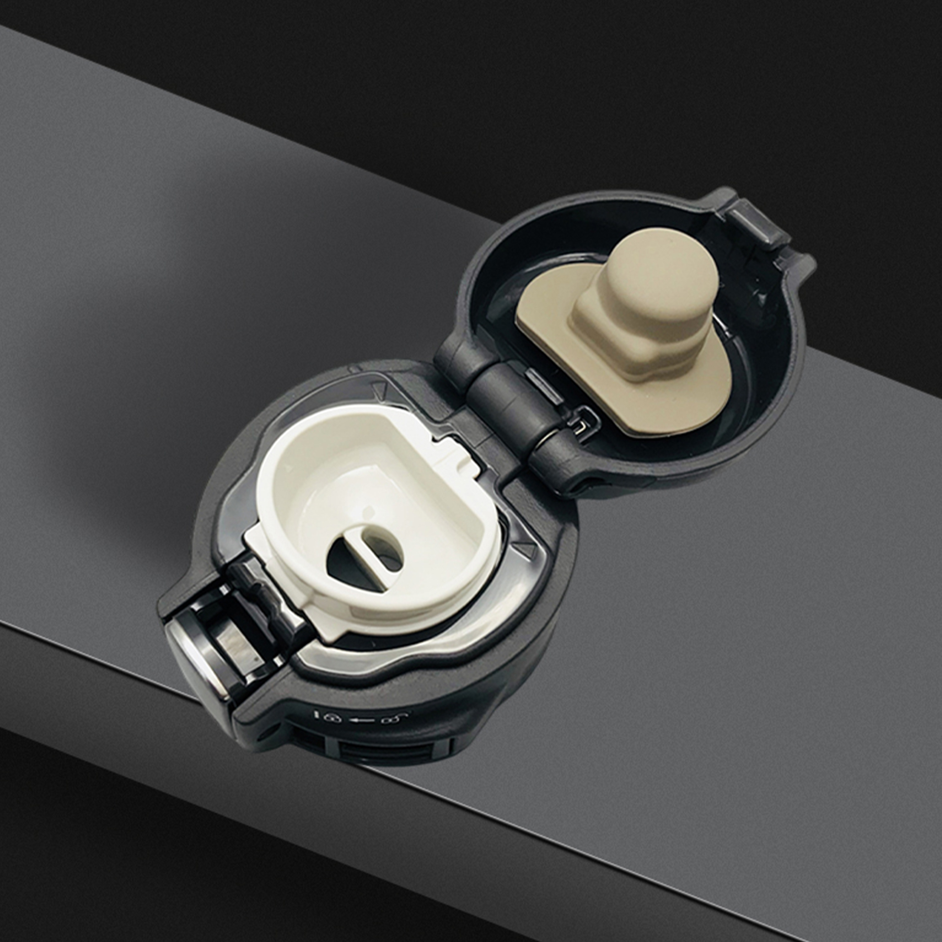 原装正品象印成人保温杯smsascsd36配件杯盖防漏杯盖