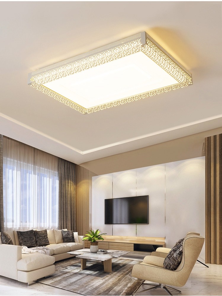 欧普照明led灯具组合全屋套餐客厅灯简约现代大气家用吸顶灯三室