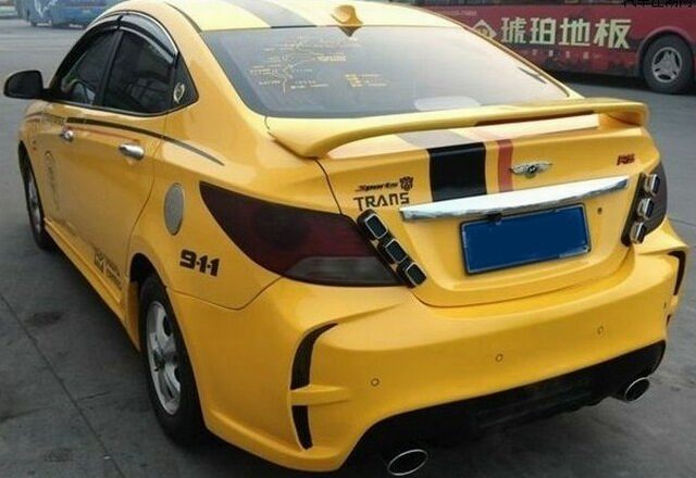 适用于现代瑞纳汽车改装件马丁版大包围防护外观套件前杠后杠侧裙