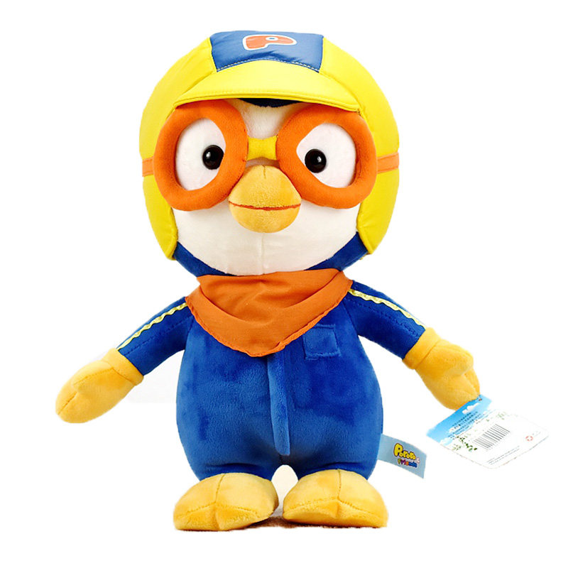 授权韩国波鲁鲁玩具pororo玩具公仔小企鹅娃娃宝露露波乐乐 - 丁丁