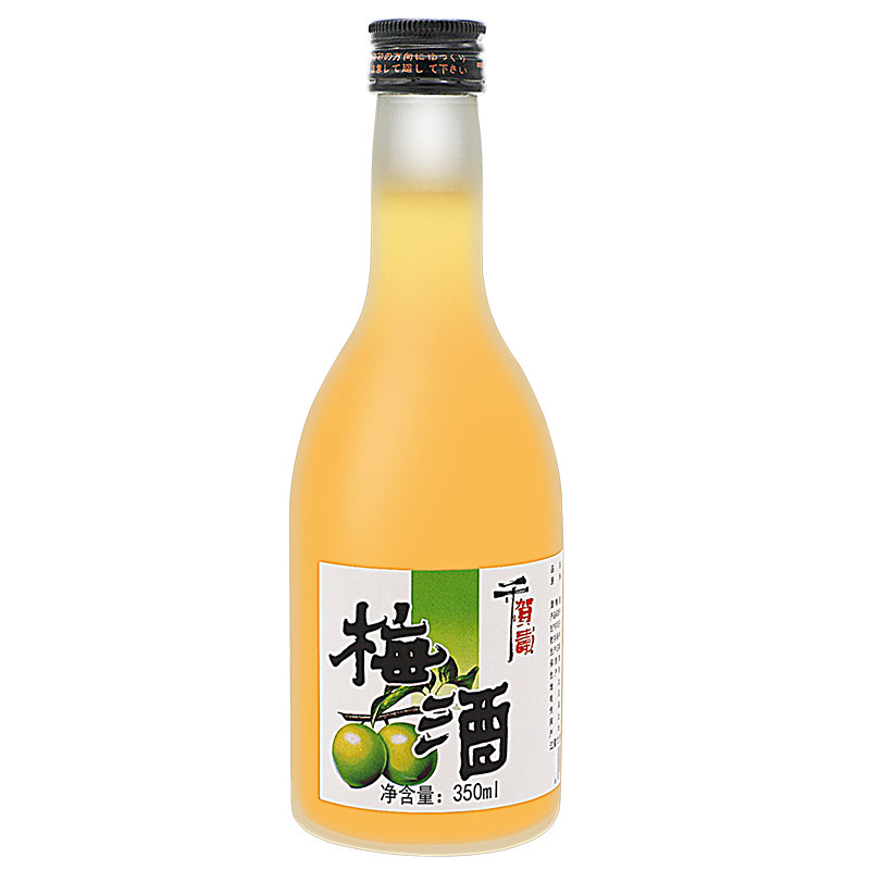 日本梅酒千贺寿梅酒350ml*4瓶千鹤寿低度果酒日式梅子酒青梅酒