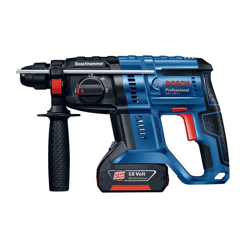 博世18v专业原装充电电锤多功能工业冲击四坑电锤