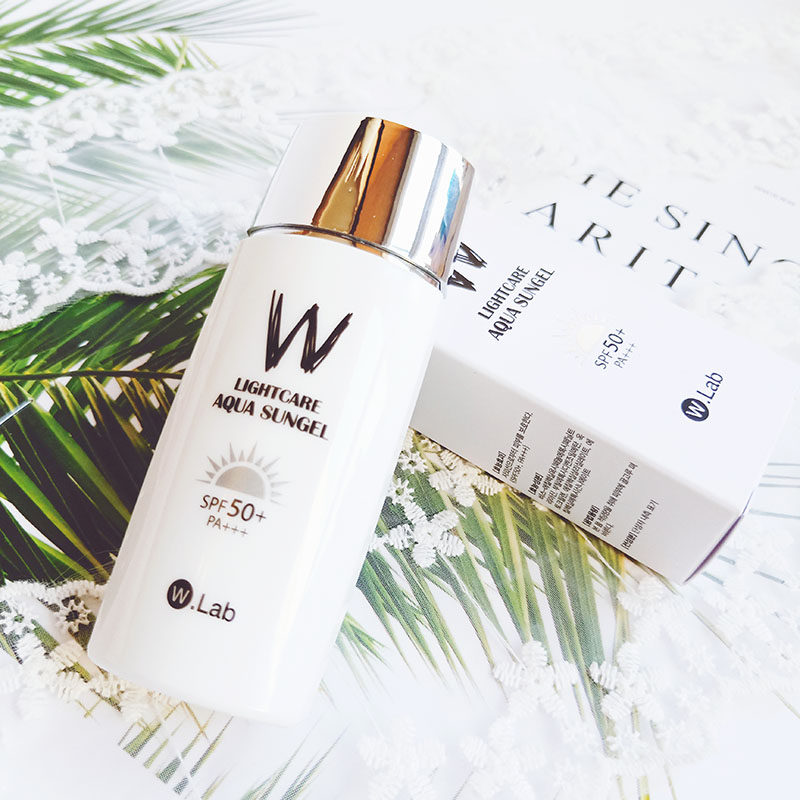 韩国wlab防晒霜wlab面部spf50防紫外线隔离敏感啫喱防晒霜