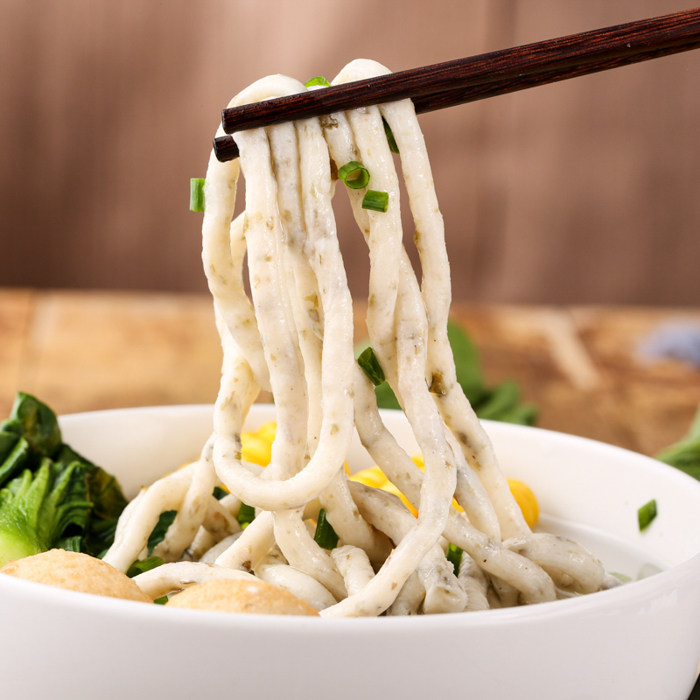 海鱼阳江江鱼拉面广东顺德鱼肉面深面手手工面条