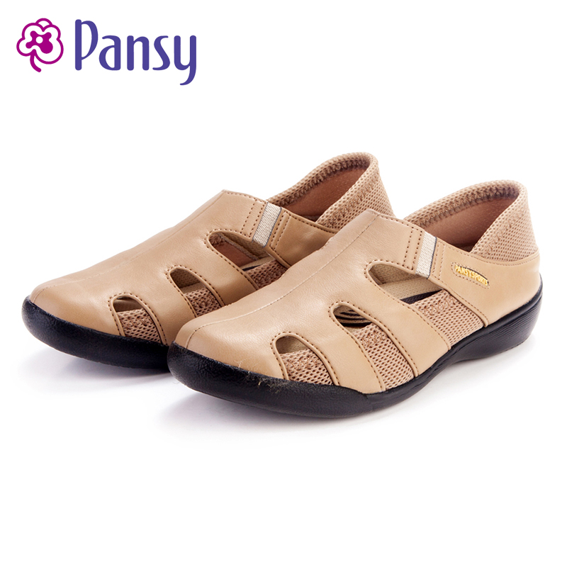 pansy 盼洁妈妈鞋ps1352多色供选轻便散步鞋三点按摩防滑拇趾