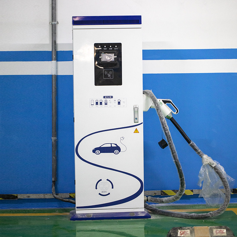 立式新能源电动汽车快速充电桩单双枪380v直流快充新能源汽车充电设备