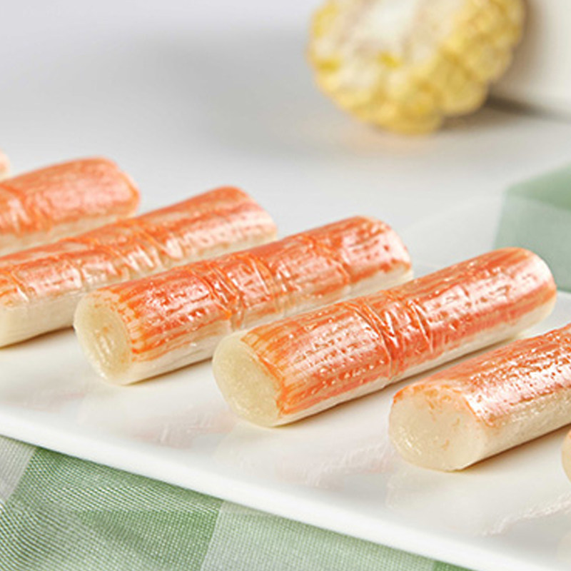 安井仿蟹蟹肉蟹棒冷冻火锅丸子干锅烧烤专用蟹类制品