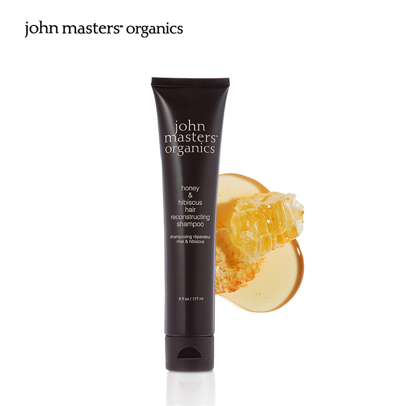 美国进口 jmo蜂蜜氨基酸修护无硅油洗发露洗发水177ml473ml