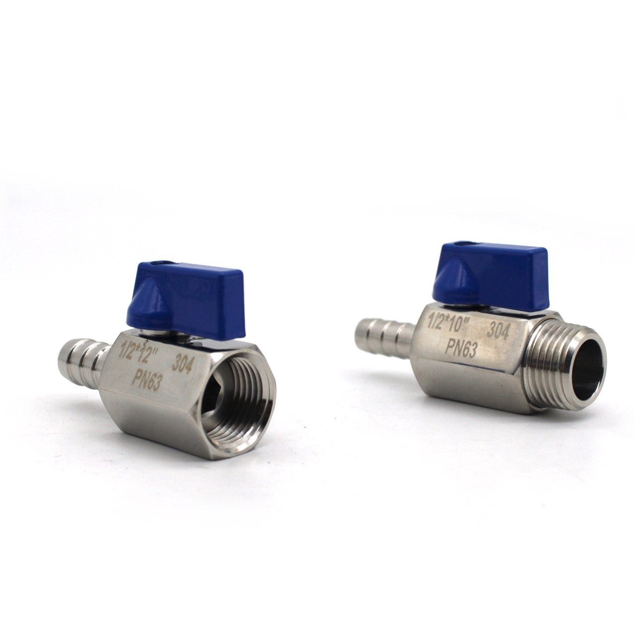 球阀百世卫生不锈钢迷你宝塔正向手柄排气排水球阀