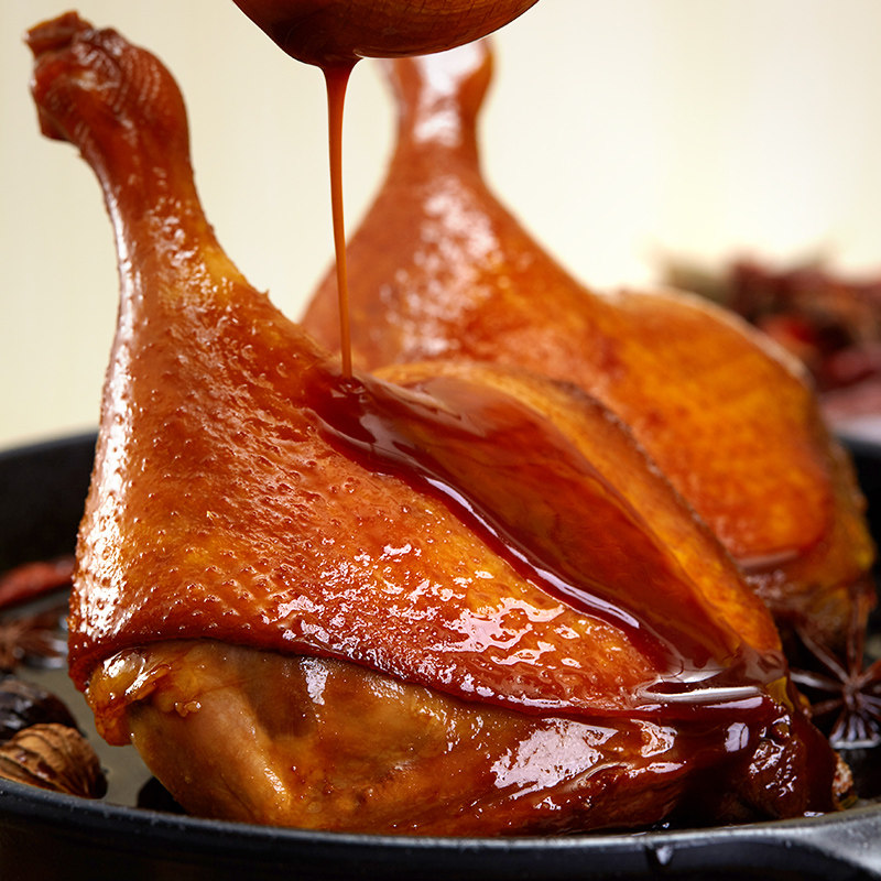 无穷酱卤鸭腿85g1只麻辣大鸭卤味鸭肉休闲其它生肉制品