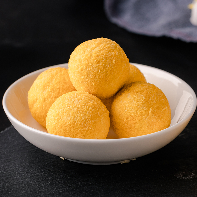 千味央厨香芋地瓜丸20个装冷冻油炸小吃点心糕点方便早餐400g