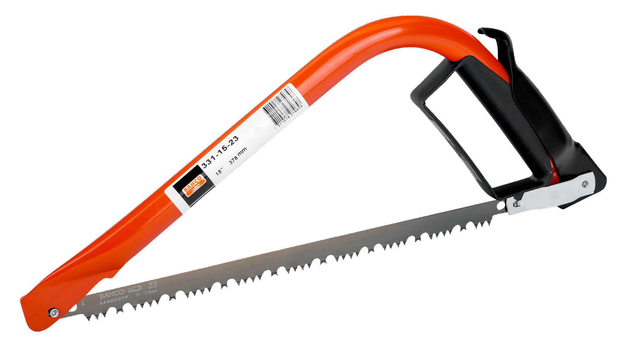 瑞典百固鱼牌bahco弓形锯木木工锯柴修枝伐木钢锯