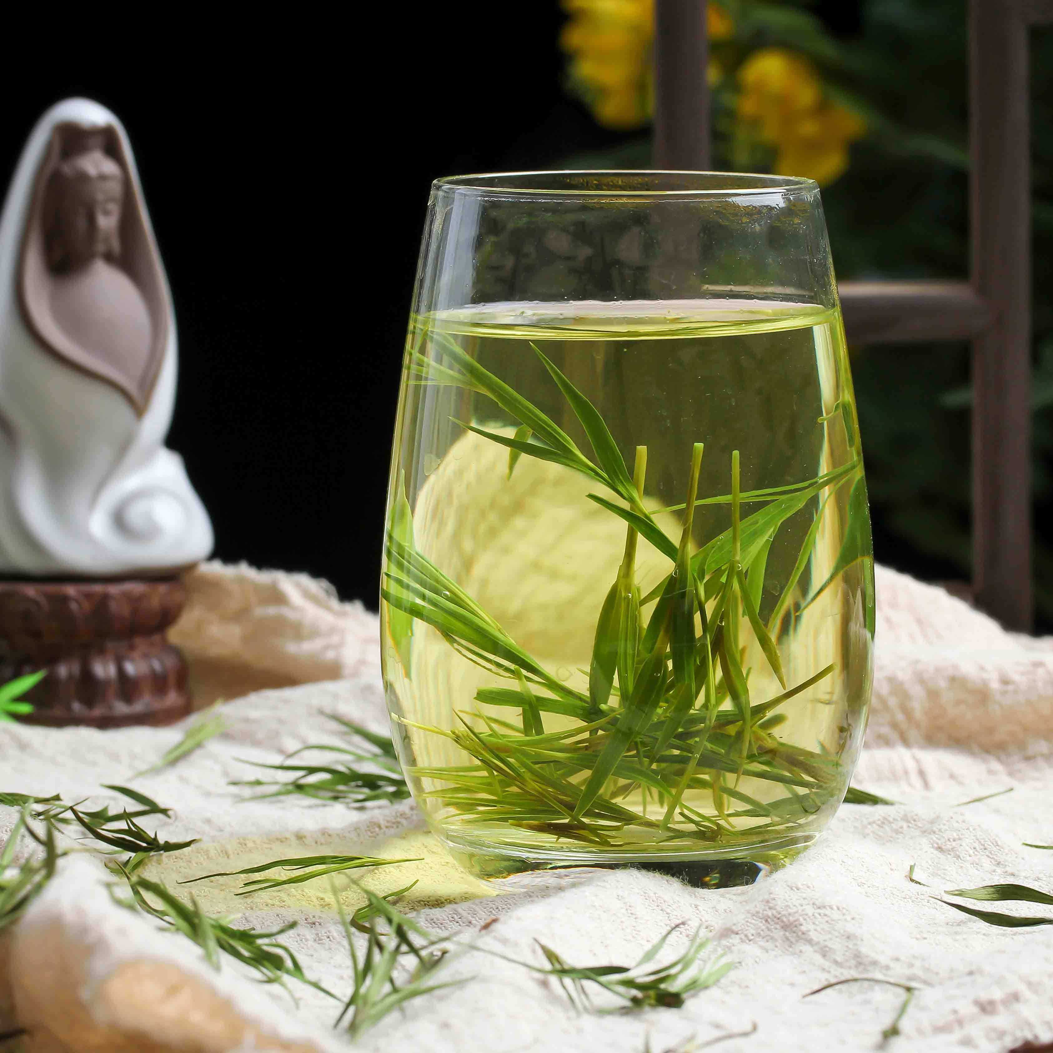 石竹竹叶60420克非绿茶竹青叶崂山搭配菊花花茶代用