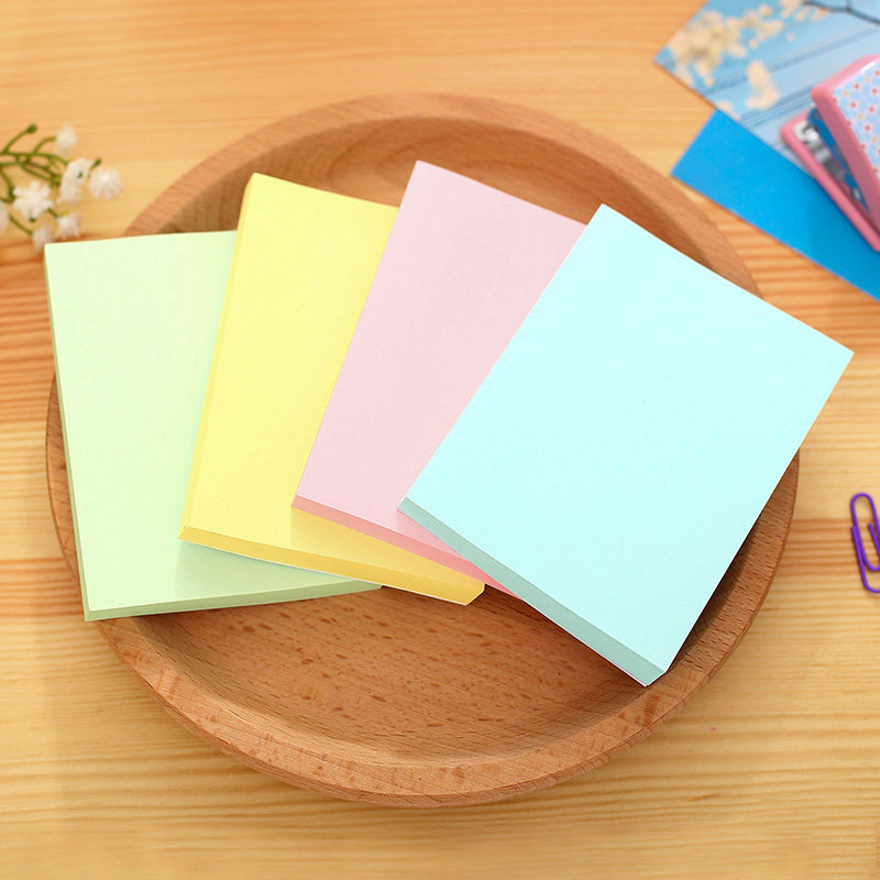 得力创意文具便条纸小号大小备忘录次贴本子用小便签本