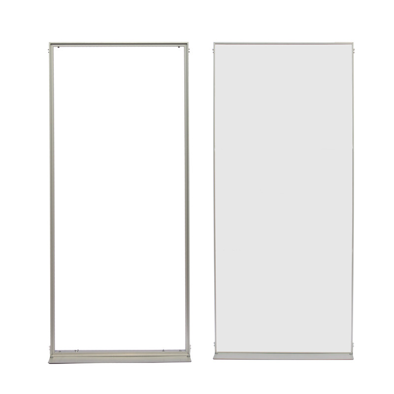 2019铝合金展示架子门型80x180丽萍海报x展架