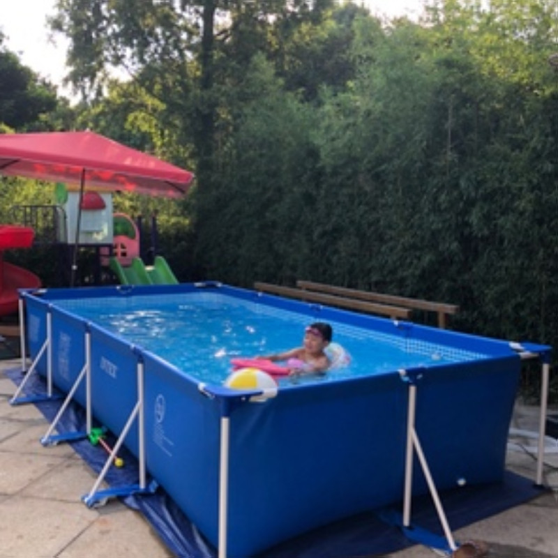 水池intex支架家庭游泳池家用户外折叠儿童泳池游泳池