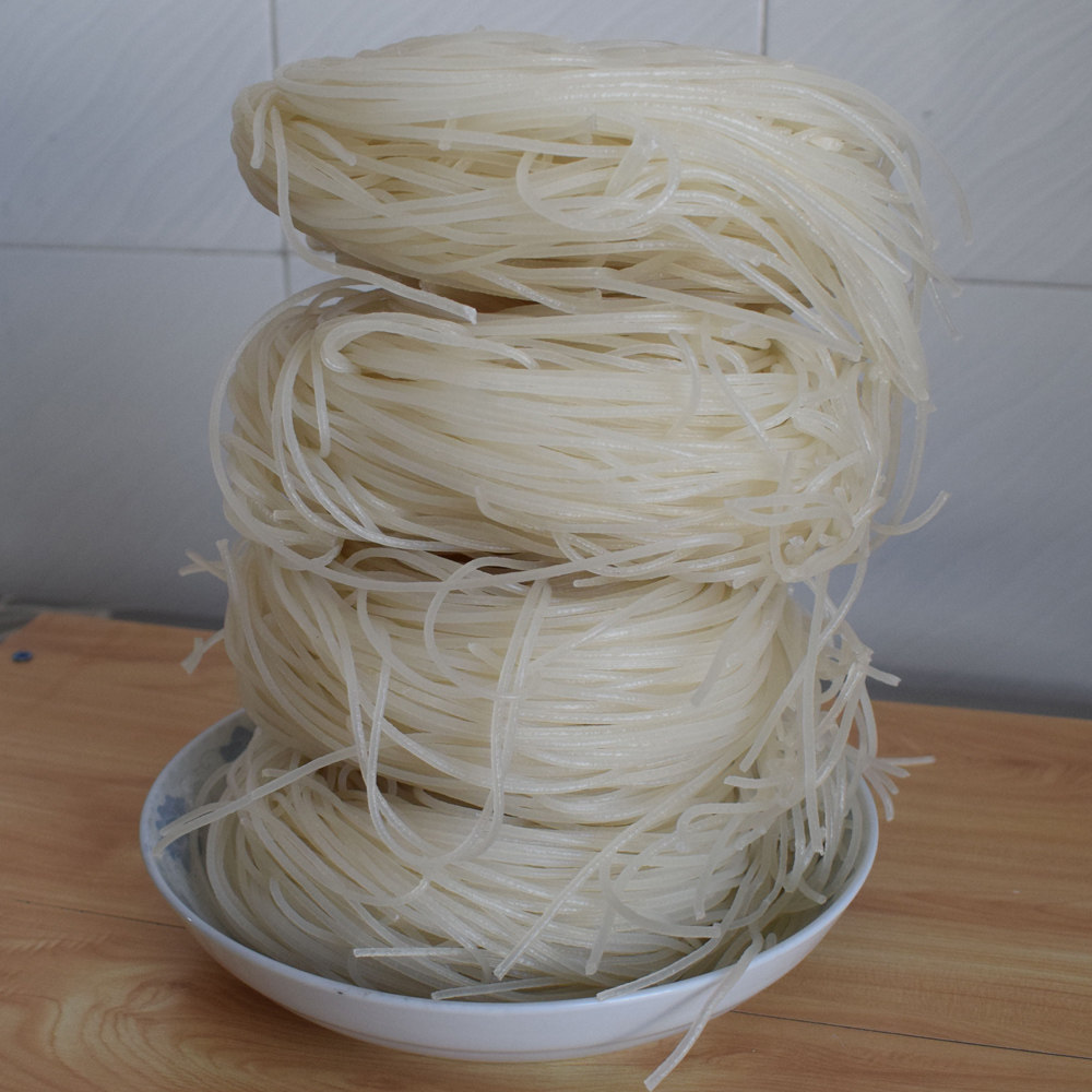 米线云南特产好吃过桥小吃半干500g保鲜粗米冲泡方便面