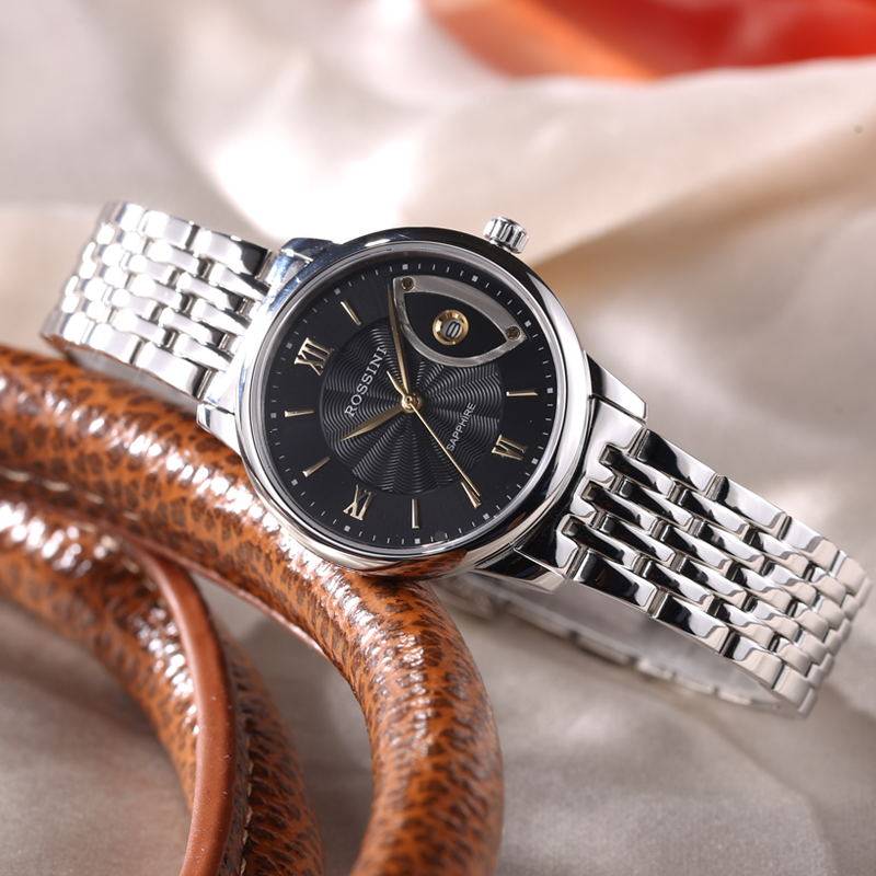 罗西尼官方女表石英表防水钢带手表女轻薄简约气质女士手表5716