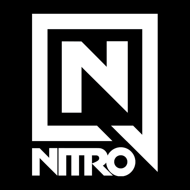 贴纸单板冷山nitrojones品牌滑雪板头盔防水镂空滑雪配件