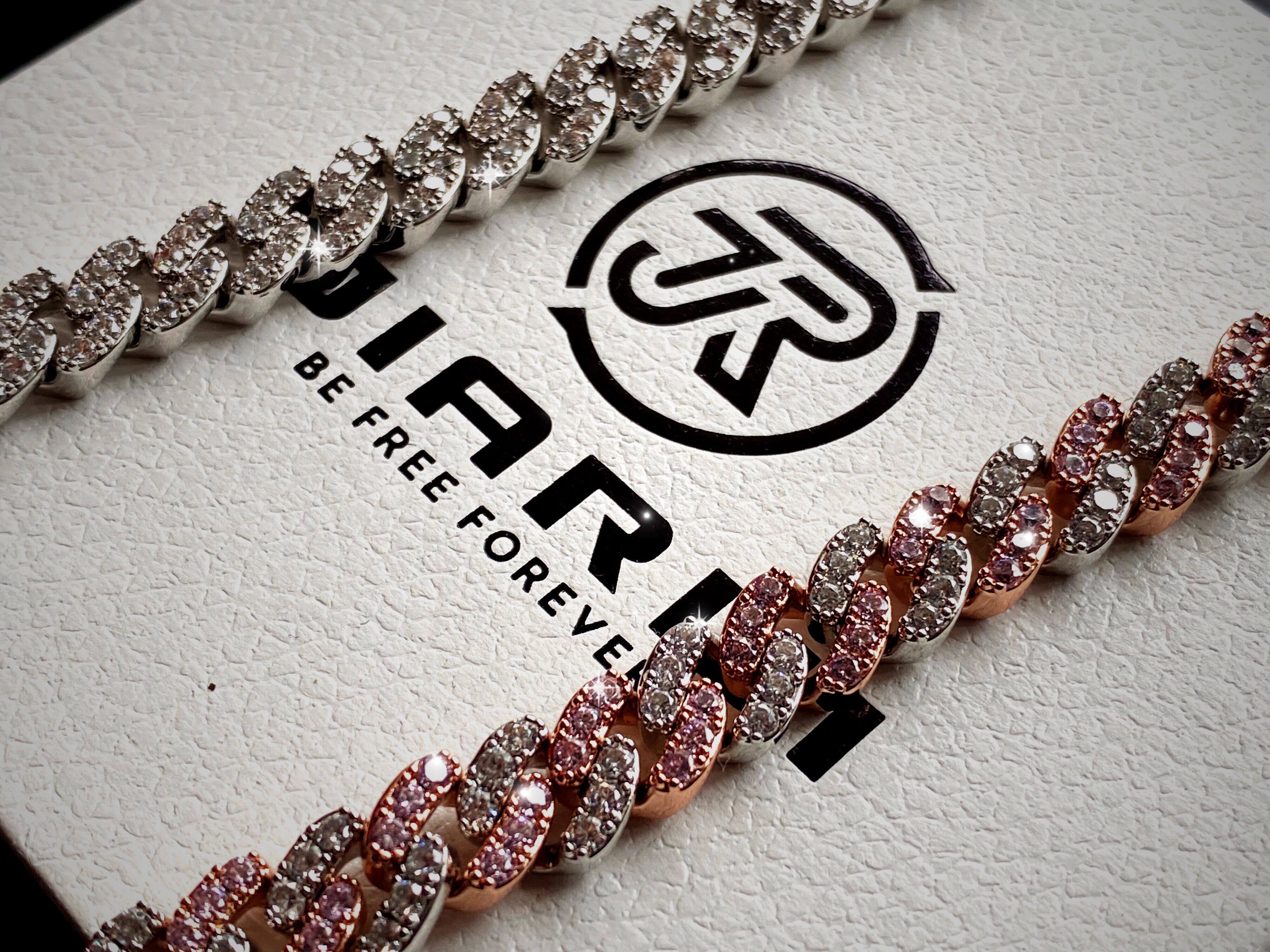 kingofbling欧美潮流古巴手链说唱个性高街ins配饰情侣项坠