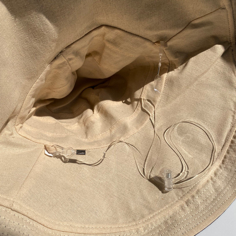 防风隐形帽子专用透明防掉太阳帽渔夫草帽神器其他配件