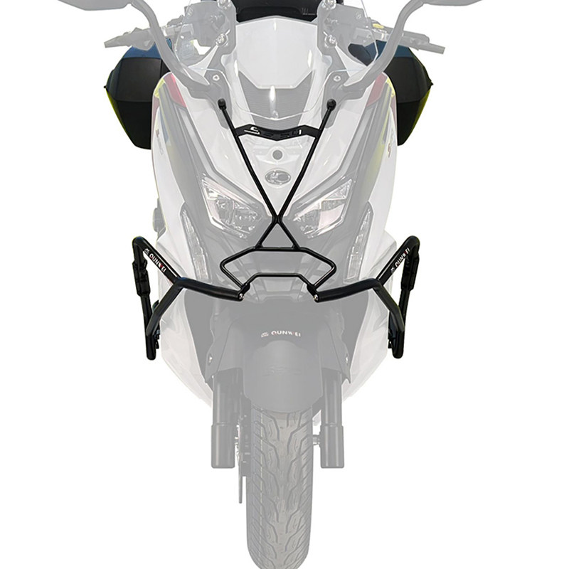 适用2023款光阳赛艇s350前后保护杠侧包围ck300t13摩托车保险杠