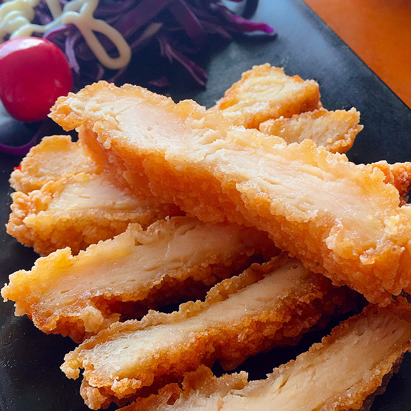 裹粉鸡排100片整箱商用油炸小吃半成品冷冻包邮生鸡肉