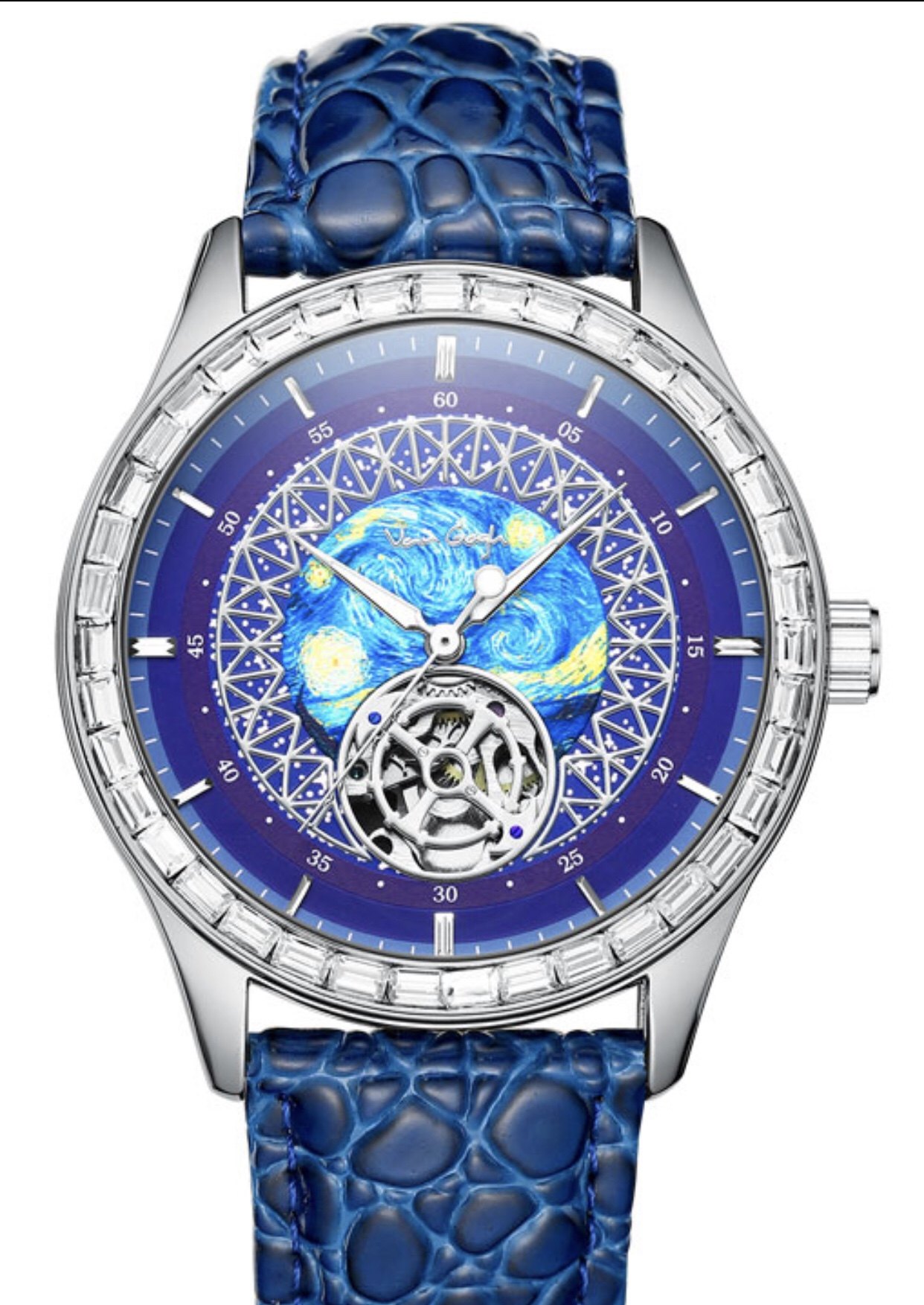 手表梵高腕表vangogh机械表向日葵四时系列凡高国产腕表