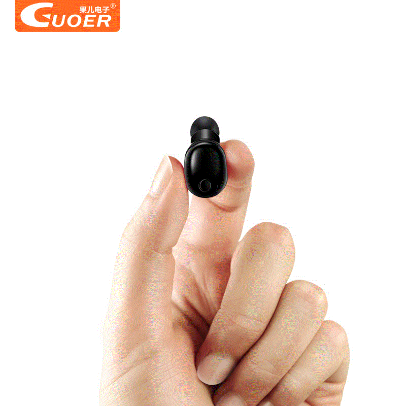 guoer果儿电子j15蓝牙耳机隐形无线迷你超小耳塞开车蓝牙耳机