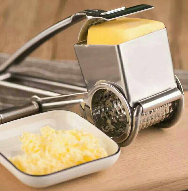 芝士刨丝不锈钢手摇刨刀奶酪多功能乳酪姜擦丝磨粉其它烘焙器具